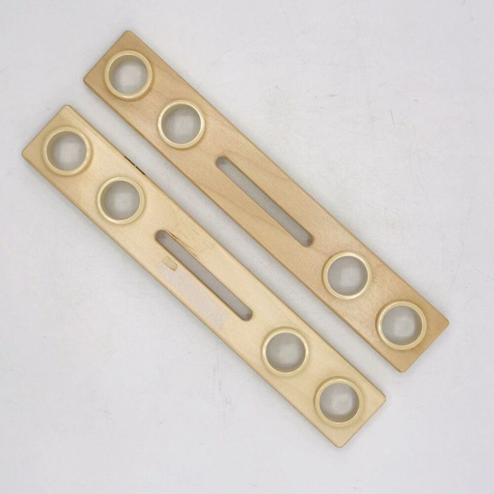 Hape Marble Run Replacement Parts, Quadrilla 2 Pieces 10.5 inches Each